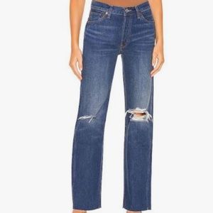 NWT REDONE JEANS 90s high rise